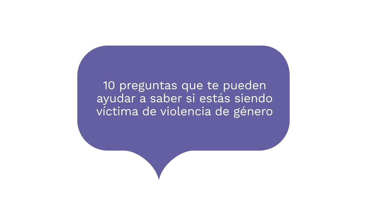 10 preguntas sobre violencia de género