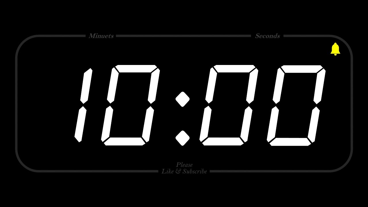 alarma a las 10 de la mañana