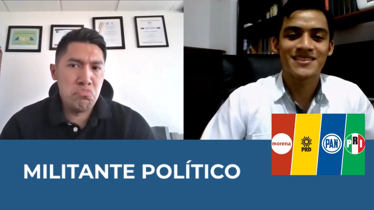 como militar en un partido politico