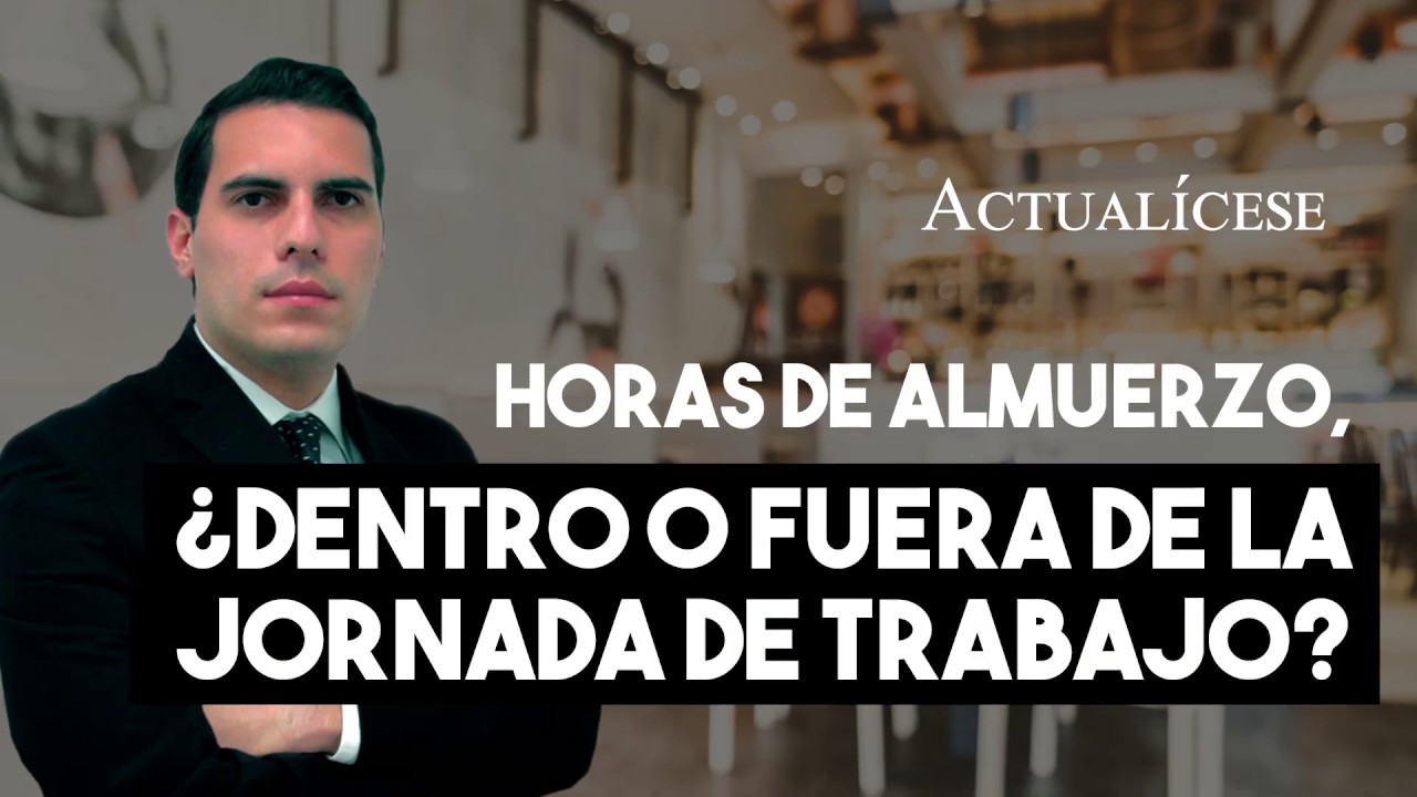 cuando se consolida un horario de trabajo