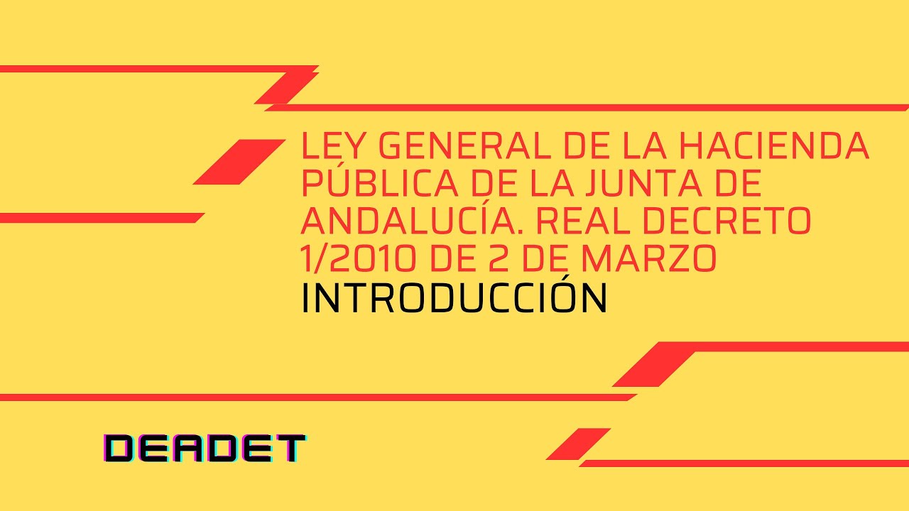 decreto legislativo 1/2010 de 2 de marzo