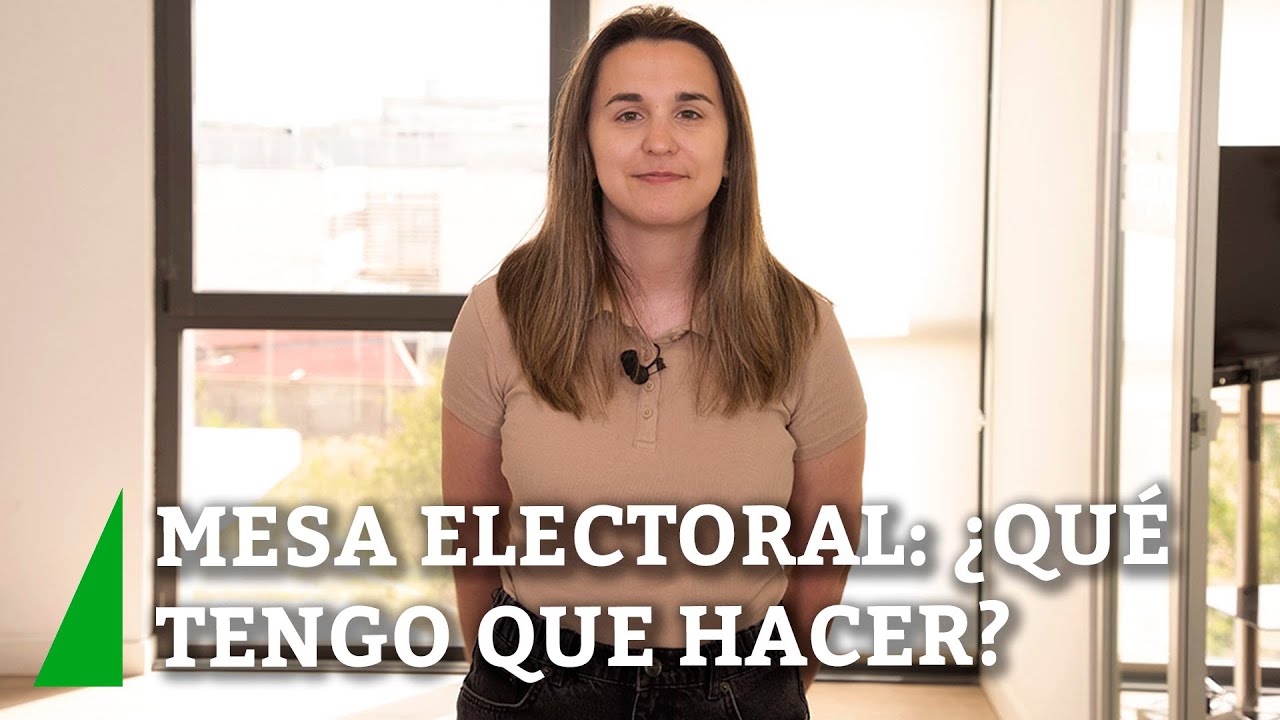que pasa si me toca mesa electoral y trabajo