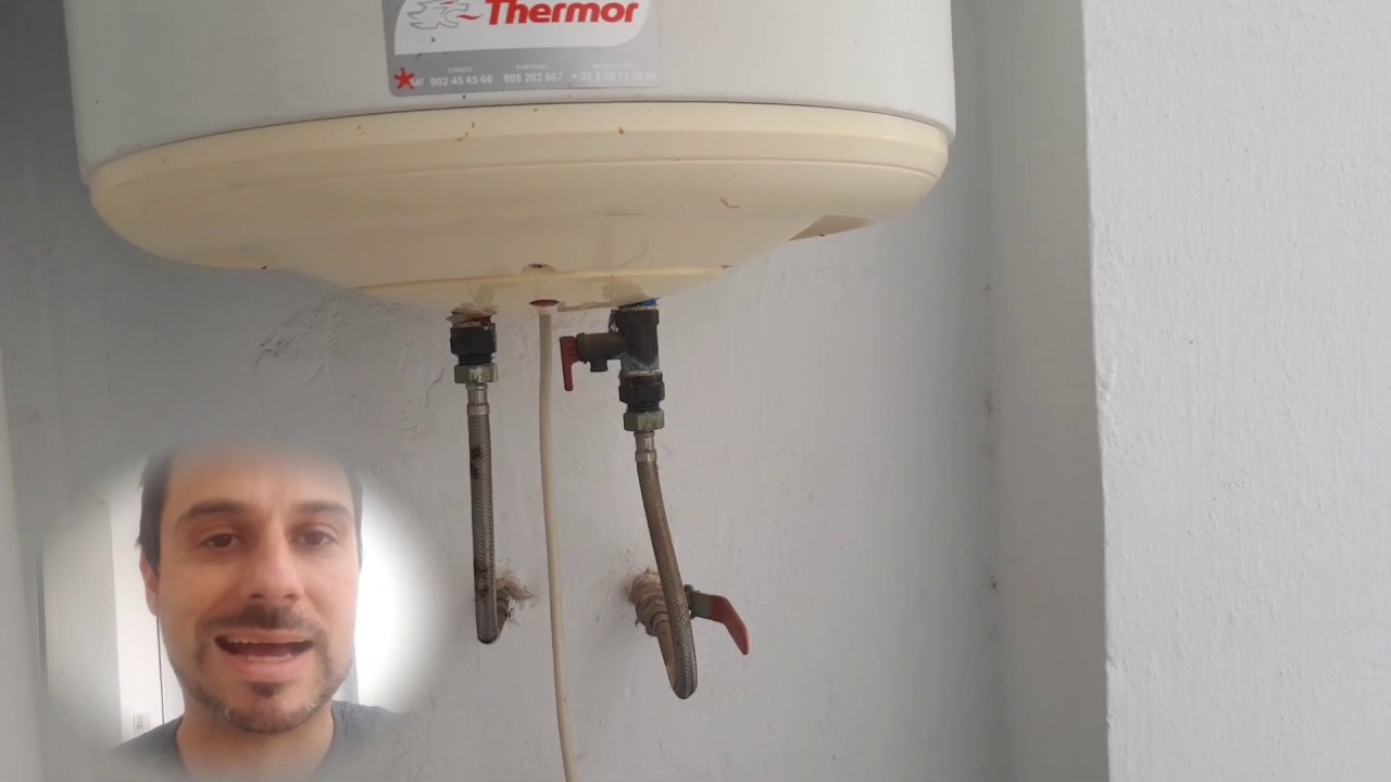 apagar termo eléctrico por la noche