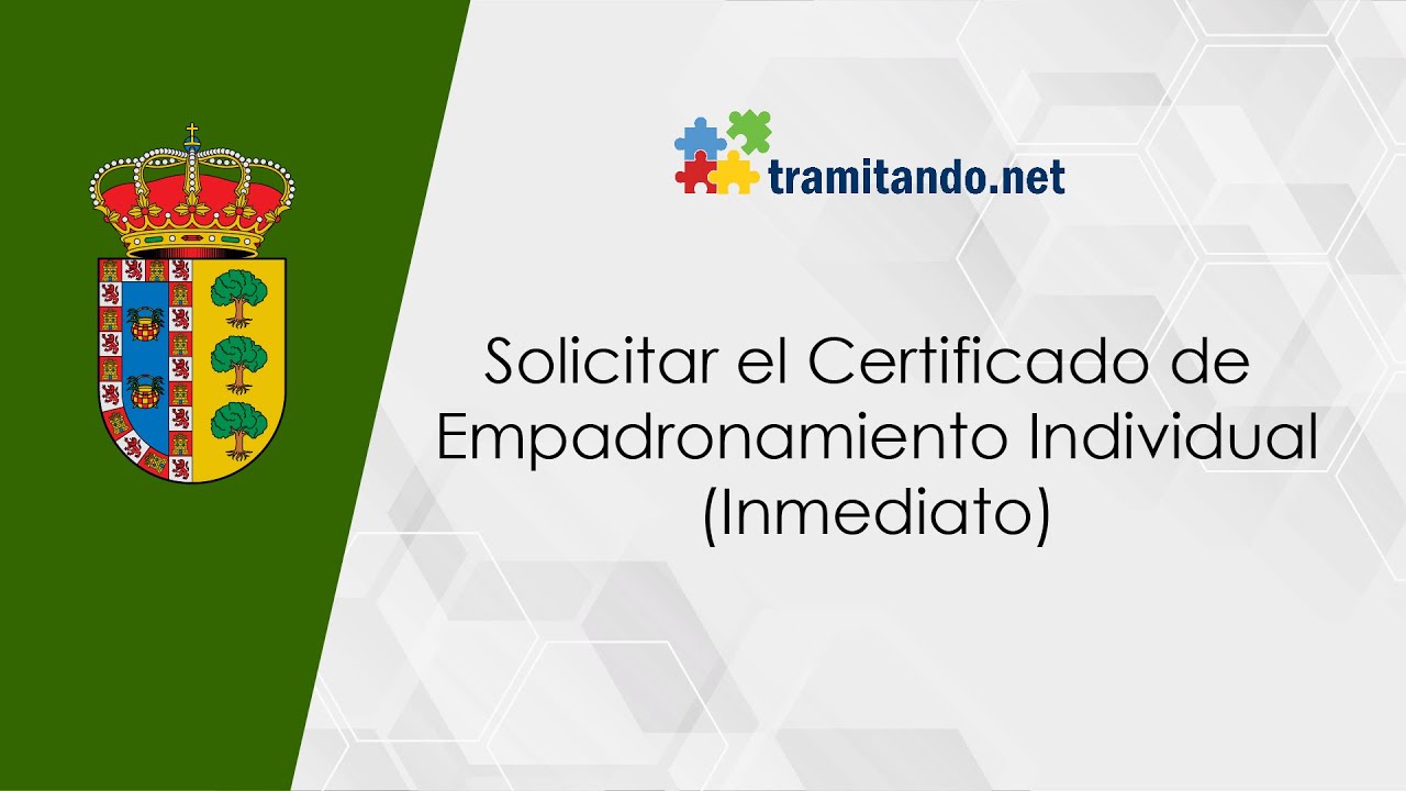 certificado de empadronamiento puerto del rosario