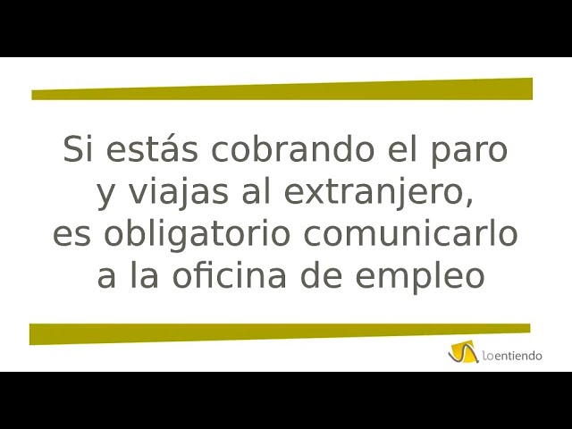 como sabe el sepe que estás en el extranjero