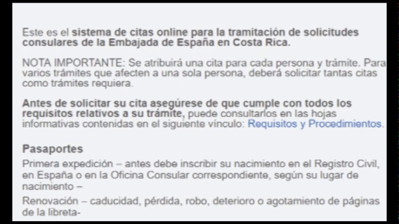 consulado de costa rica en madrid