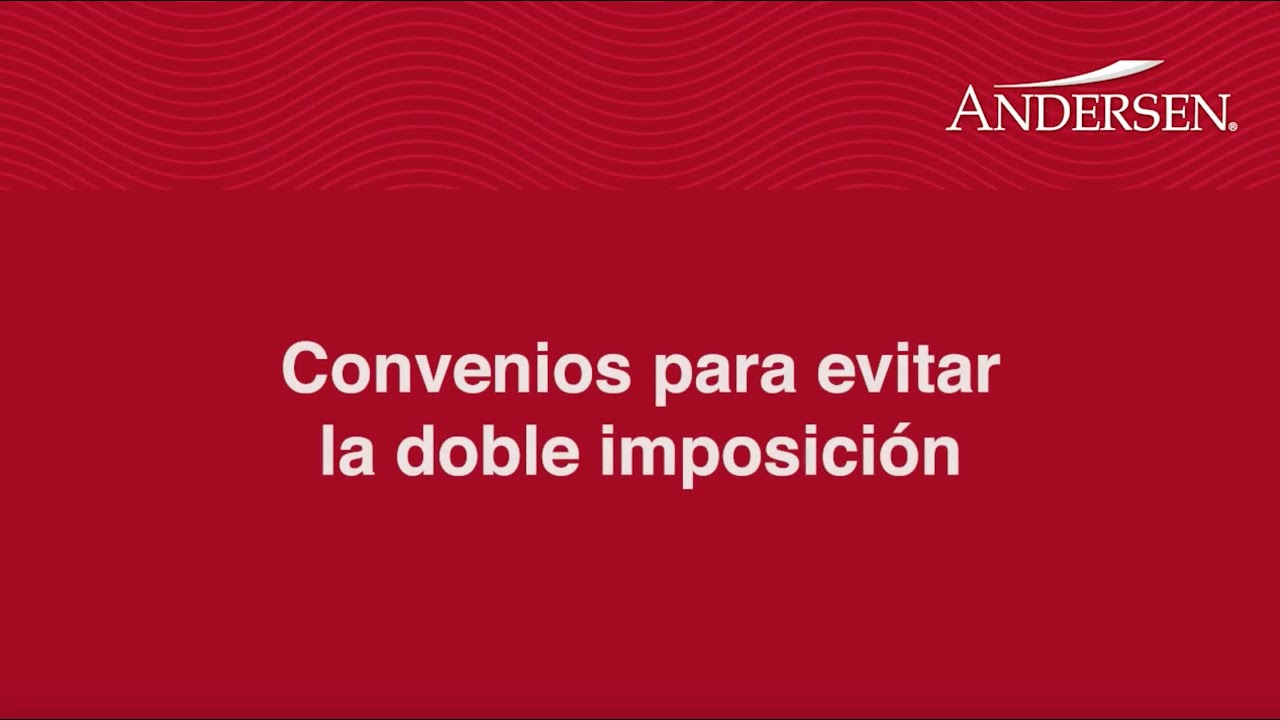 convenio para evitar la doble imposicion
