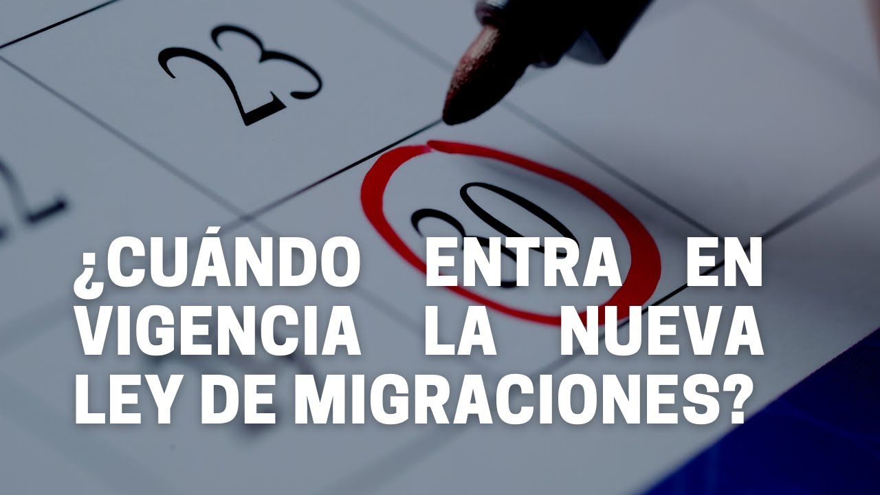cuándo entra en vigor la nueva ley de extranjería