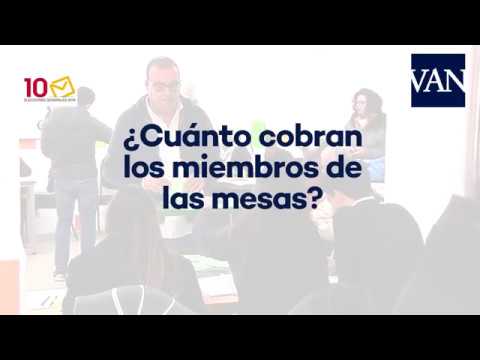 cuanto te pagan por ser presidente de mesa