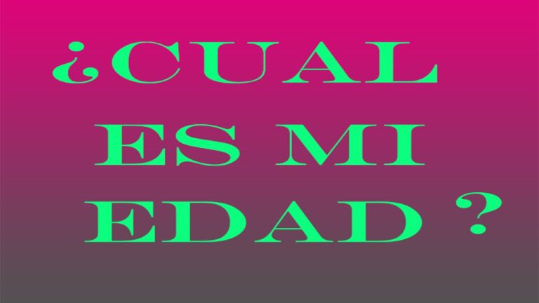 ¿Cuántos años tengo si nací en (año)? Descubre cómo calcular tu edad