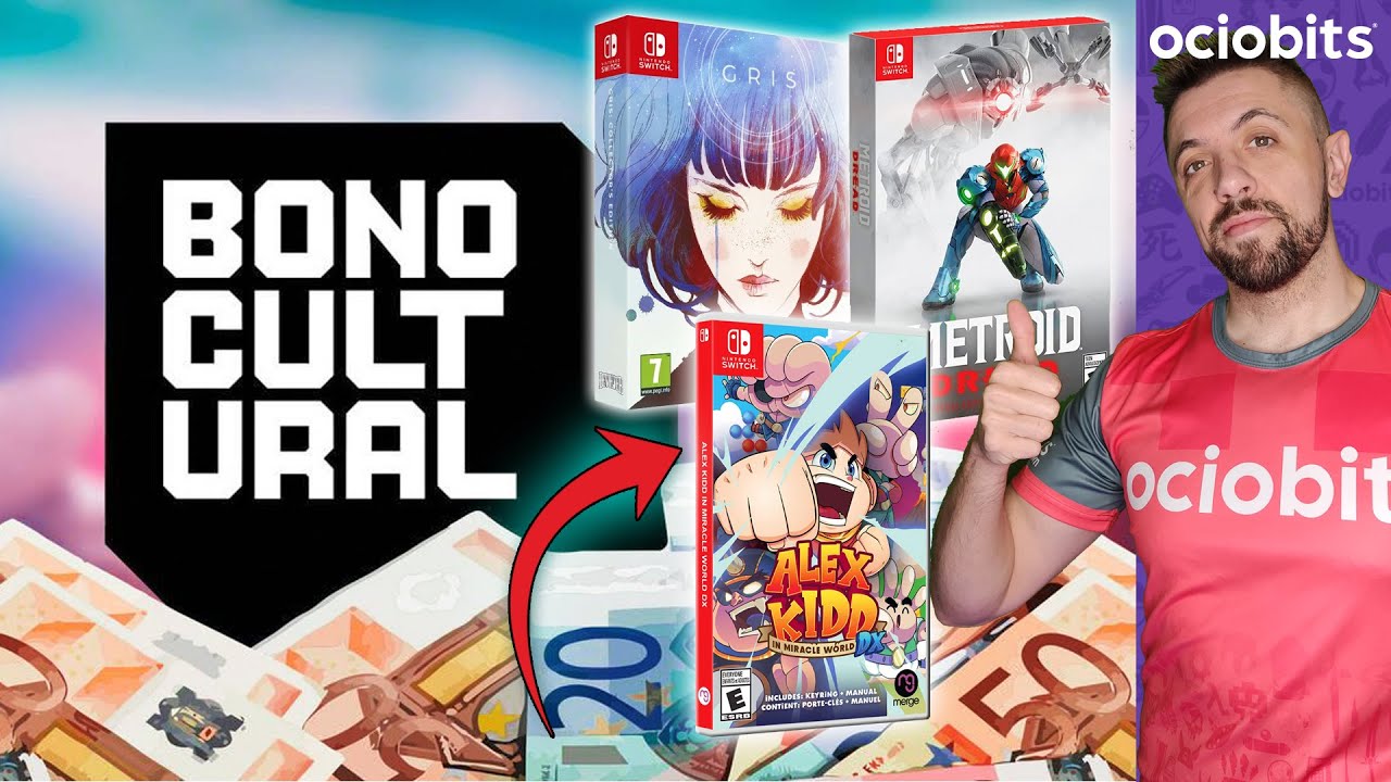 donde comprar videojuegos con el bono cultural