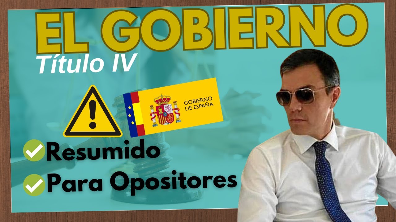el gobierno en el sistema constitucional español
