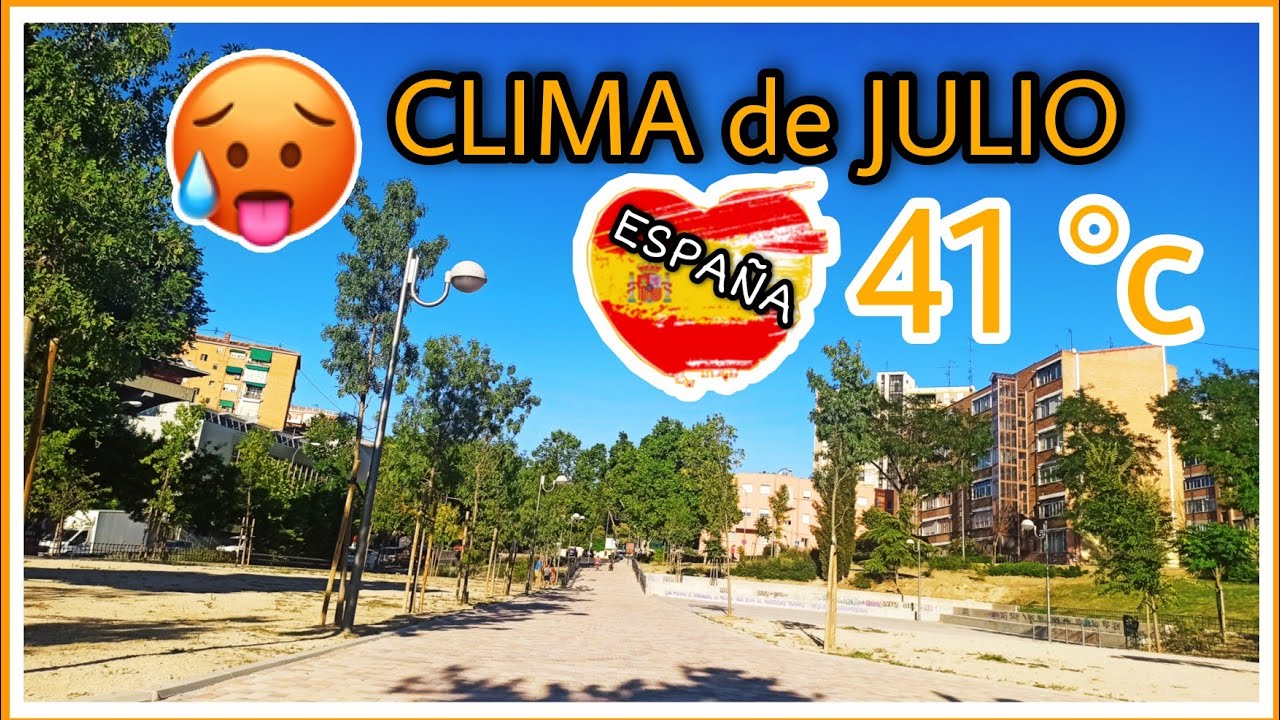 el tiempo en madrid en julio