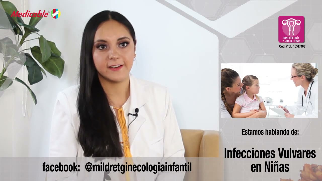 flujo en niña de 8 años