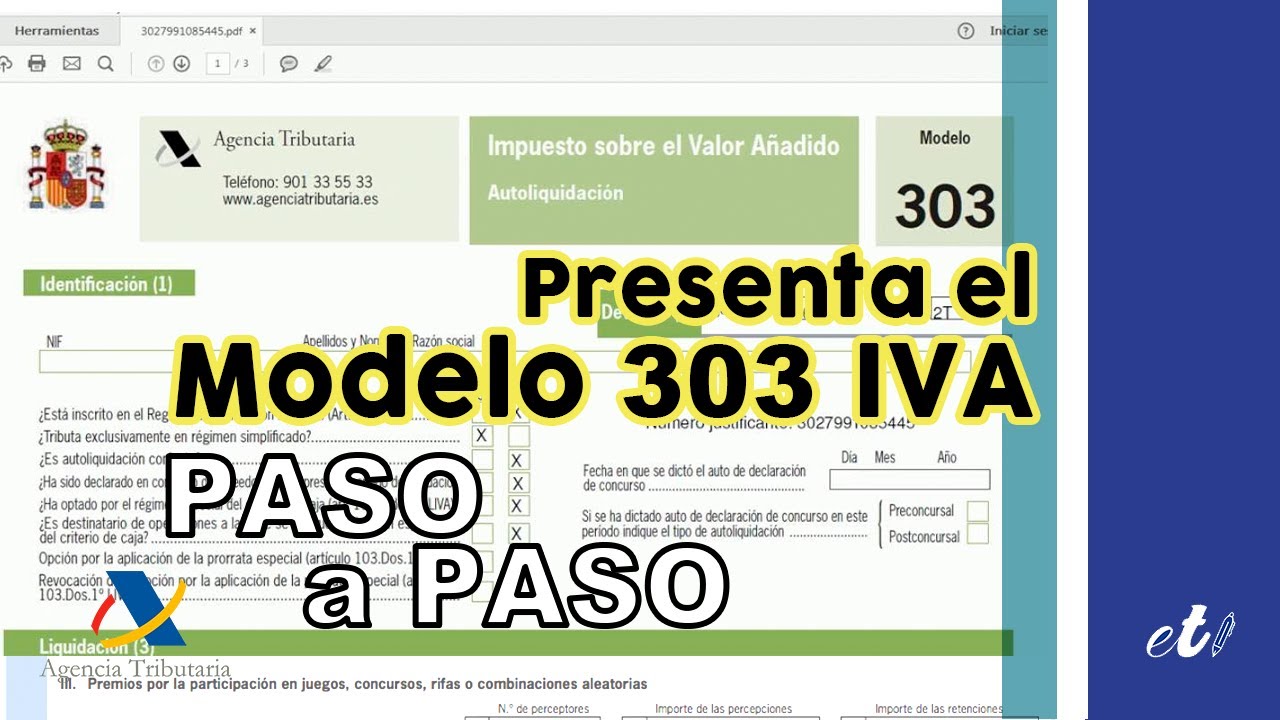 hasta cuando se puede domiciliar el modelo 303