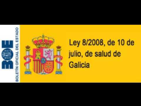 ley 8/2008 de 10 de julio de salud de galicia