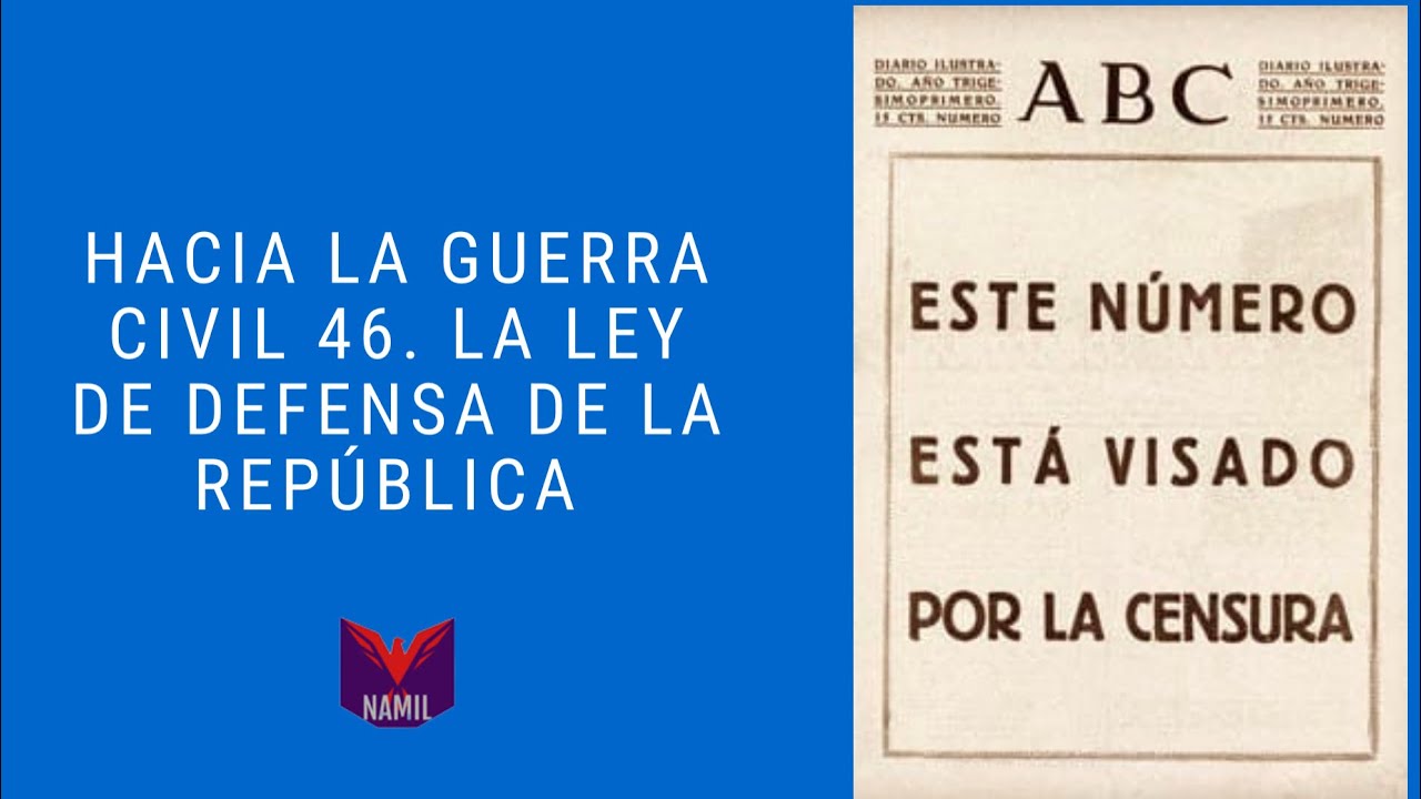 ley de defensa de la republica
