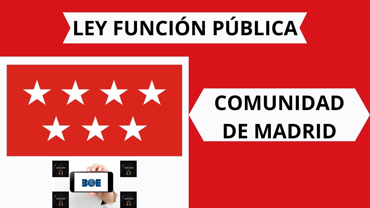 ley funcion publica comunidad de madrid