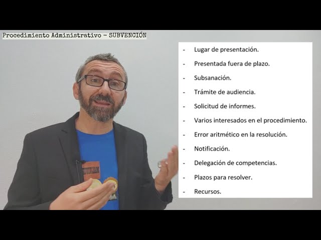 reglamento de la ley de subvenciones