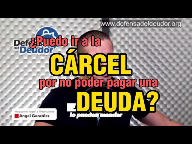 se puede ir preso por deudas en españa