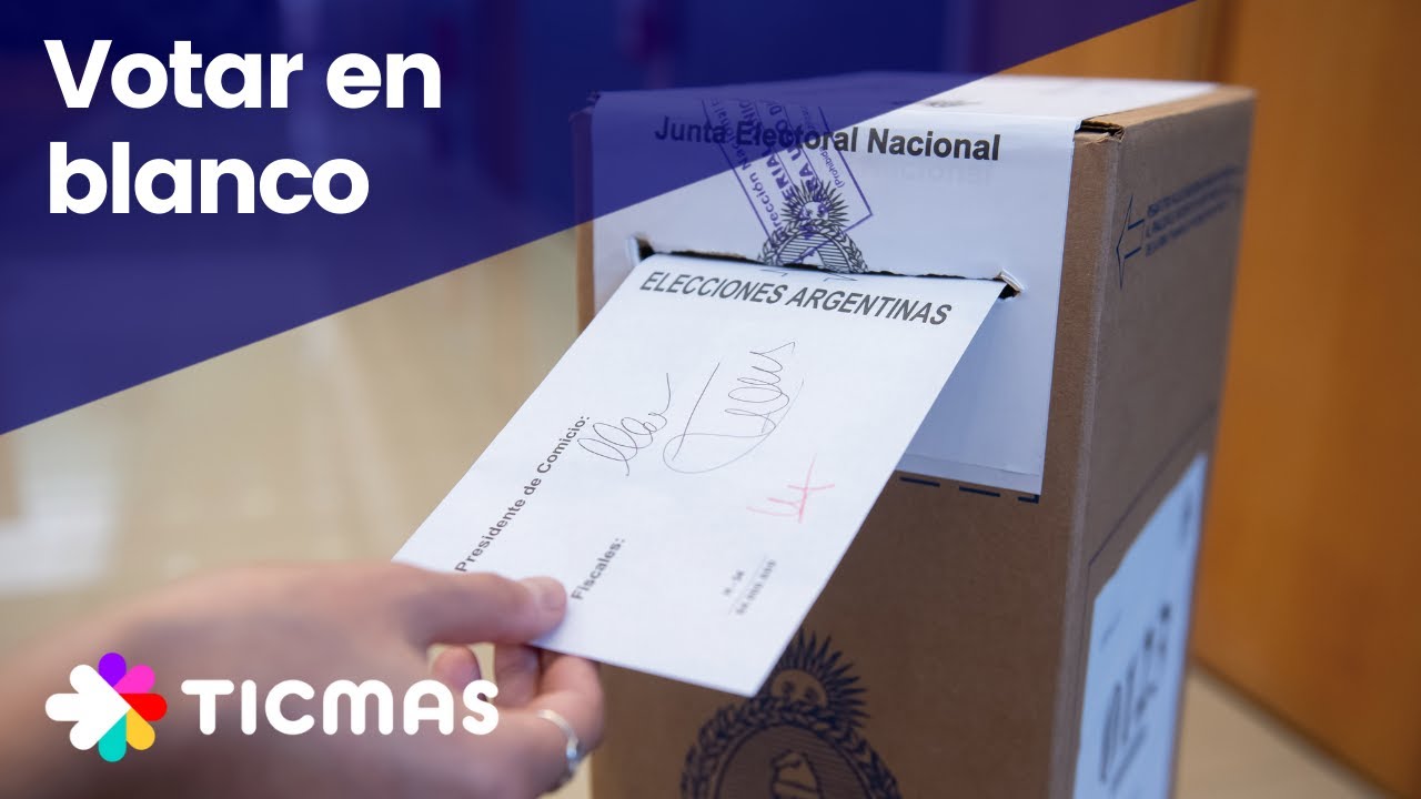votar en blanco como se hace