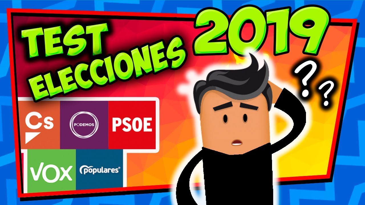a que partido debe votar test