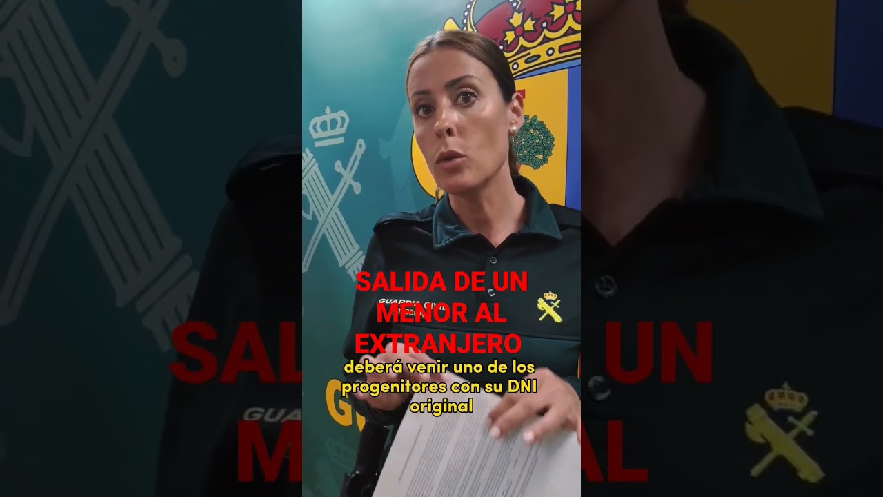 autorizacion salida extranjero niños guardia civil