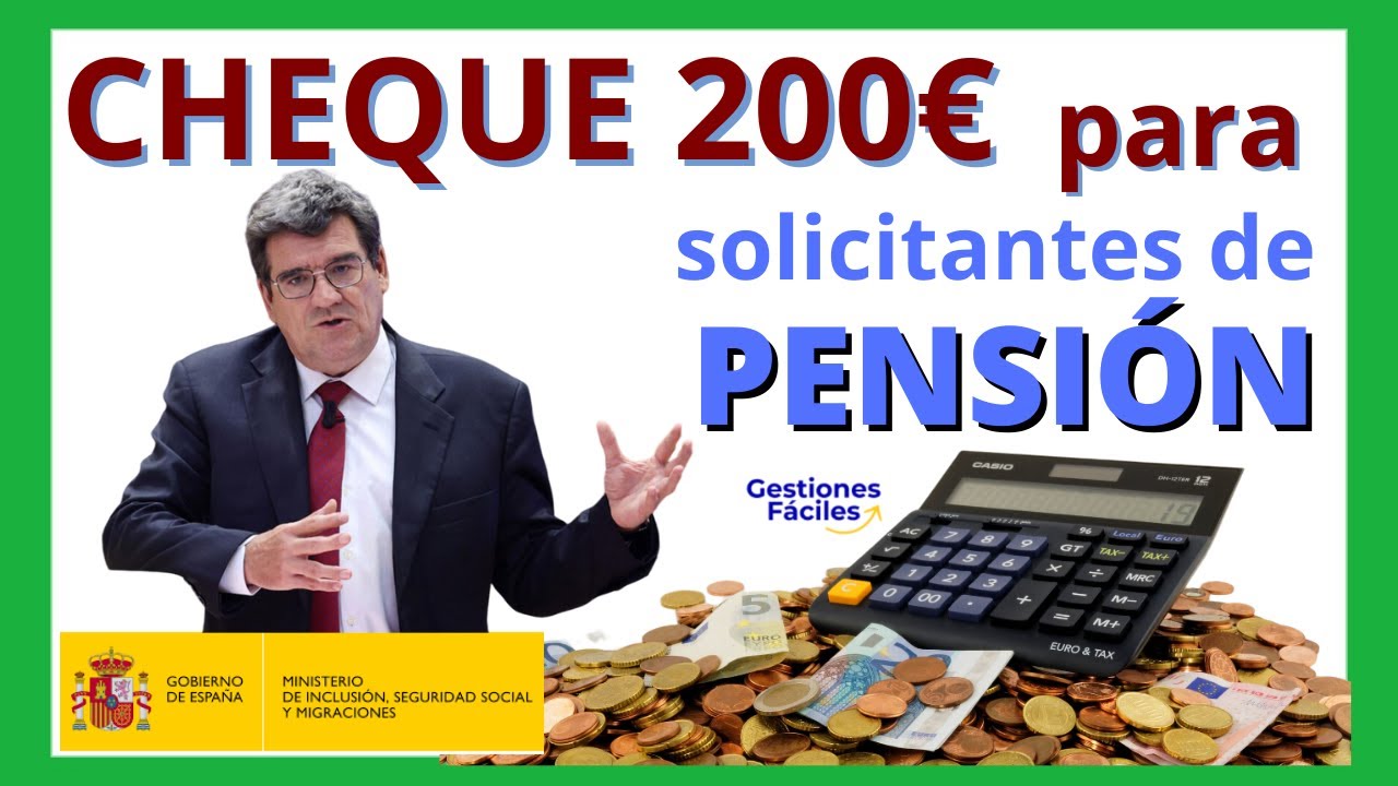 ayuda de 200 euros para pensionistas