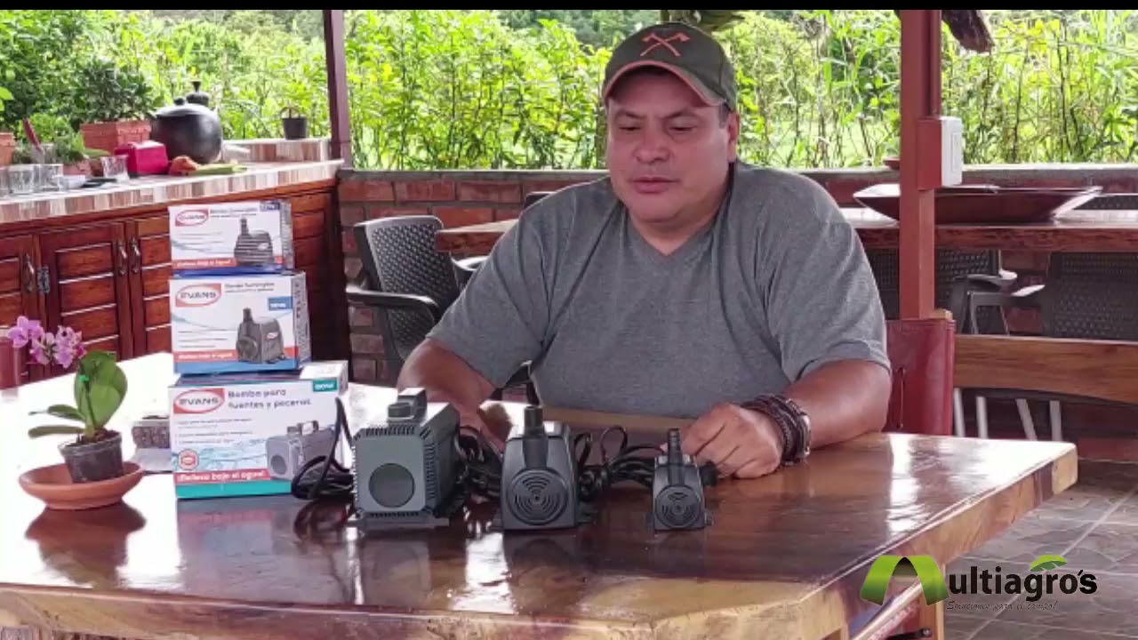 bomba de agua para una fuente