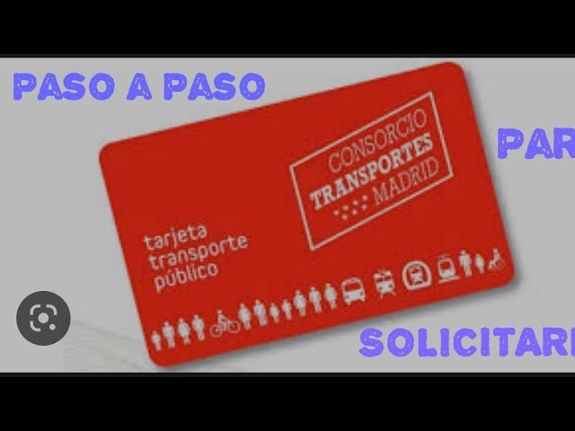 como hacer el abono transporte joven madrid