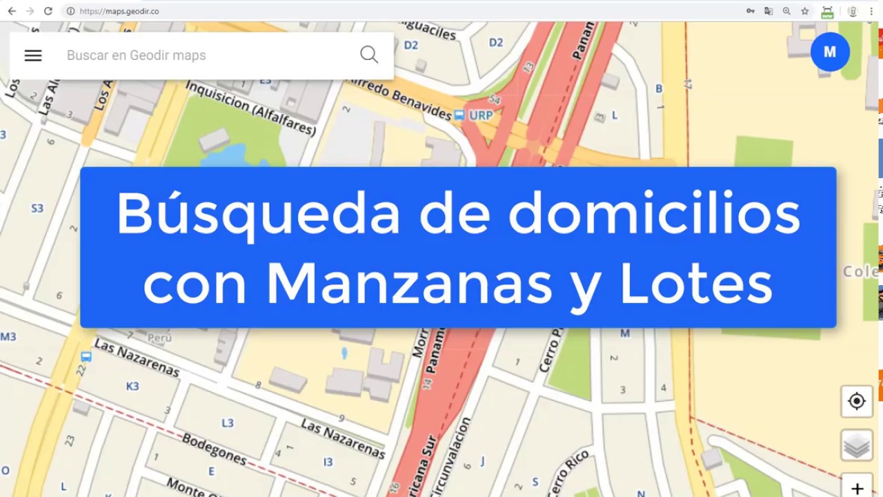 como saber el número de mi calle