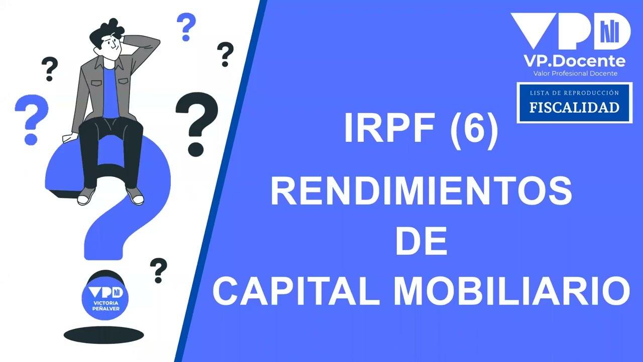 como tributan los rendimientos de capital mobiliario