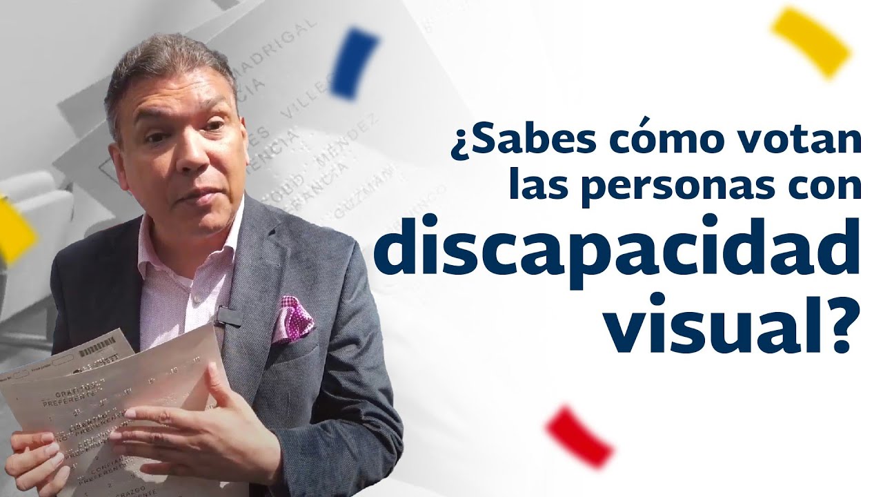 como votan las personas con discapacidad
