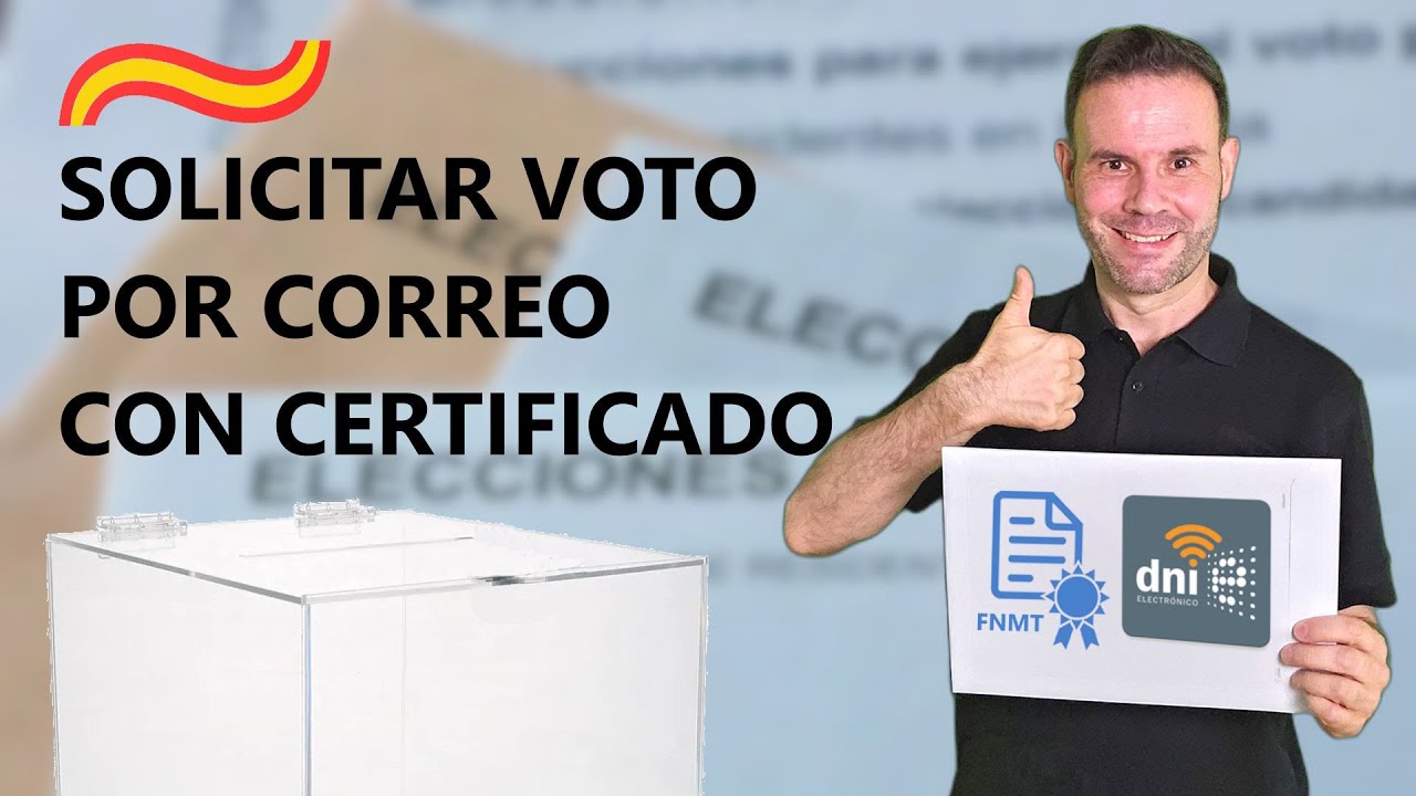como votar online con certificado digital