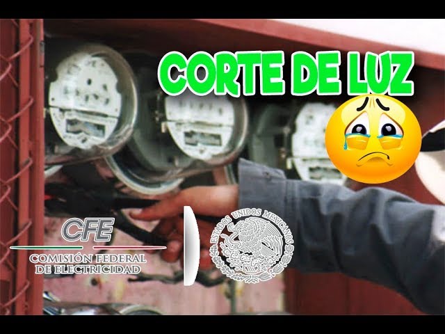 con cuantos recibos te cortan la luz