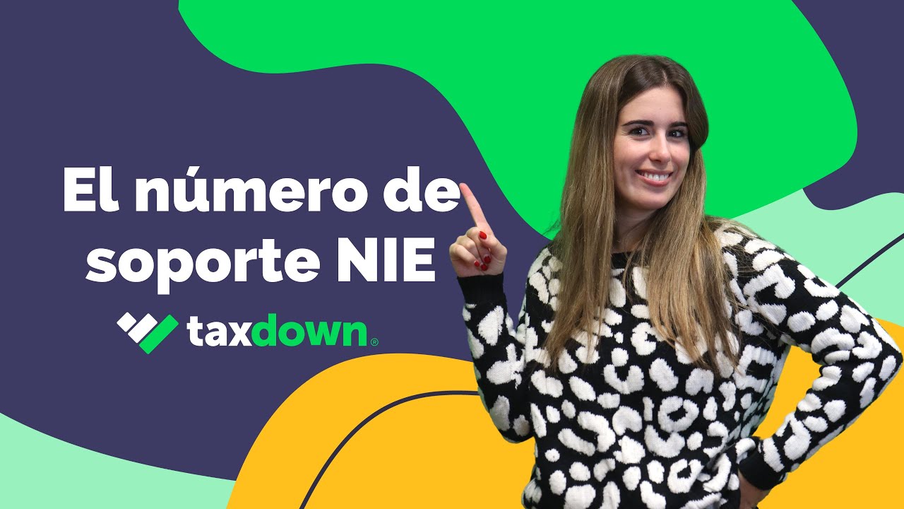 cuál es el número de soporte del nie