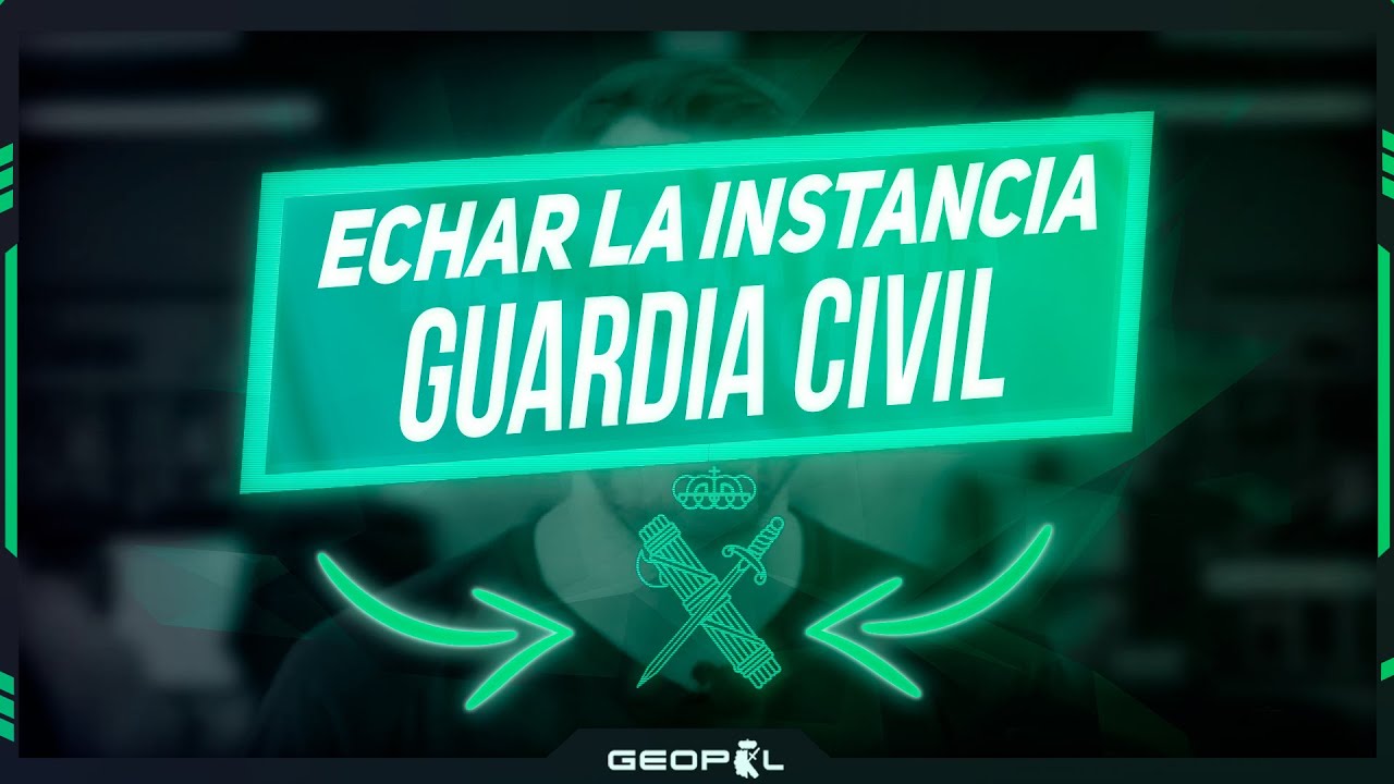 cuando sale la instancia para la guardia civil