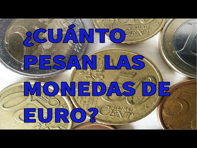 cuanto pesa una moneda de 2 euro