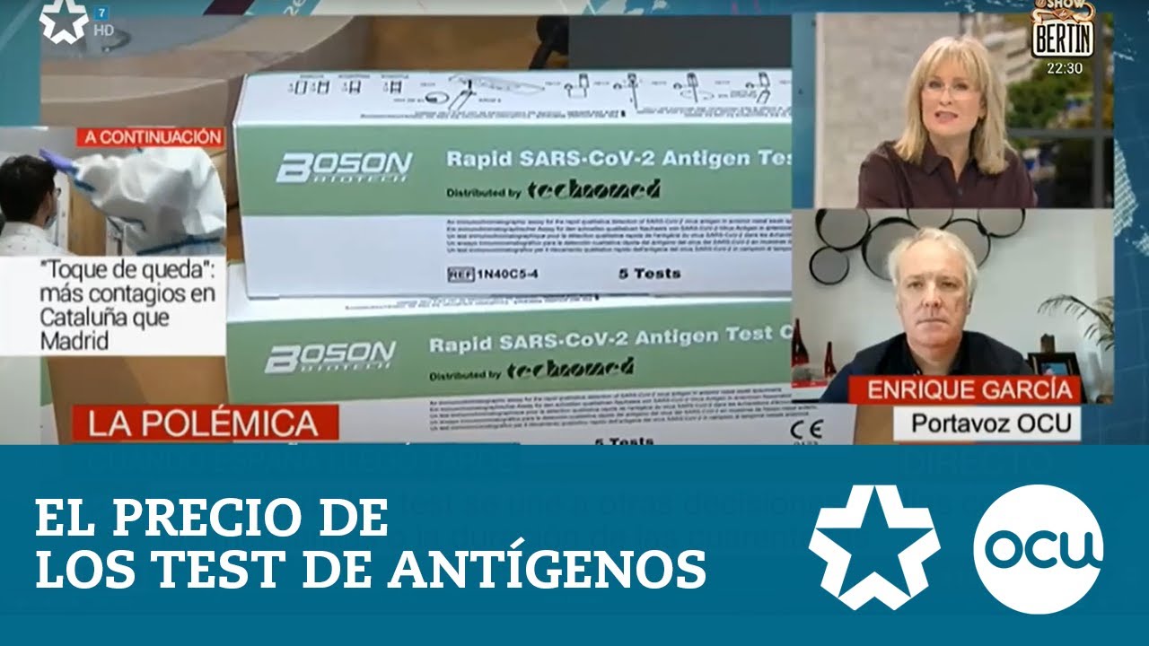 cuánto vale un test de antígenos