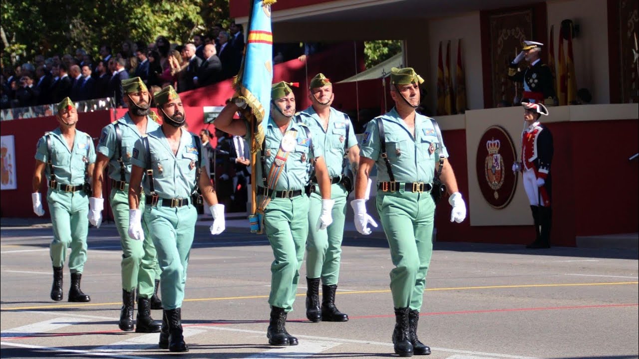 desfile de la legion hoy en madrid