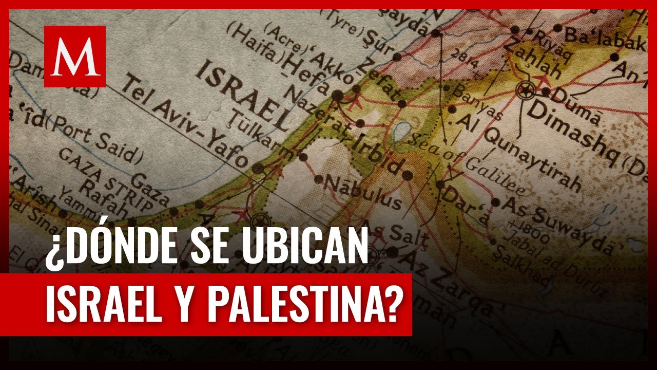 donde esta israel en el mapa