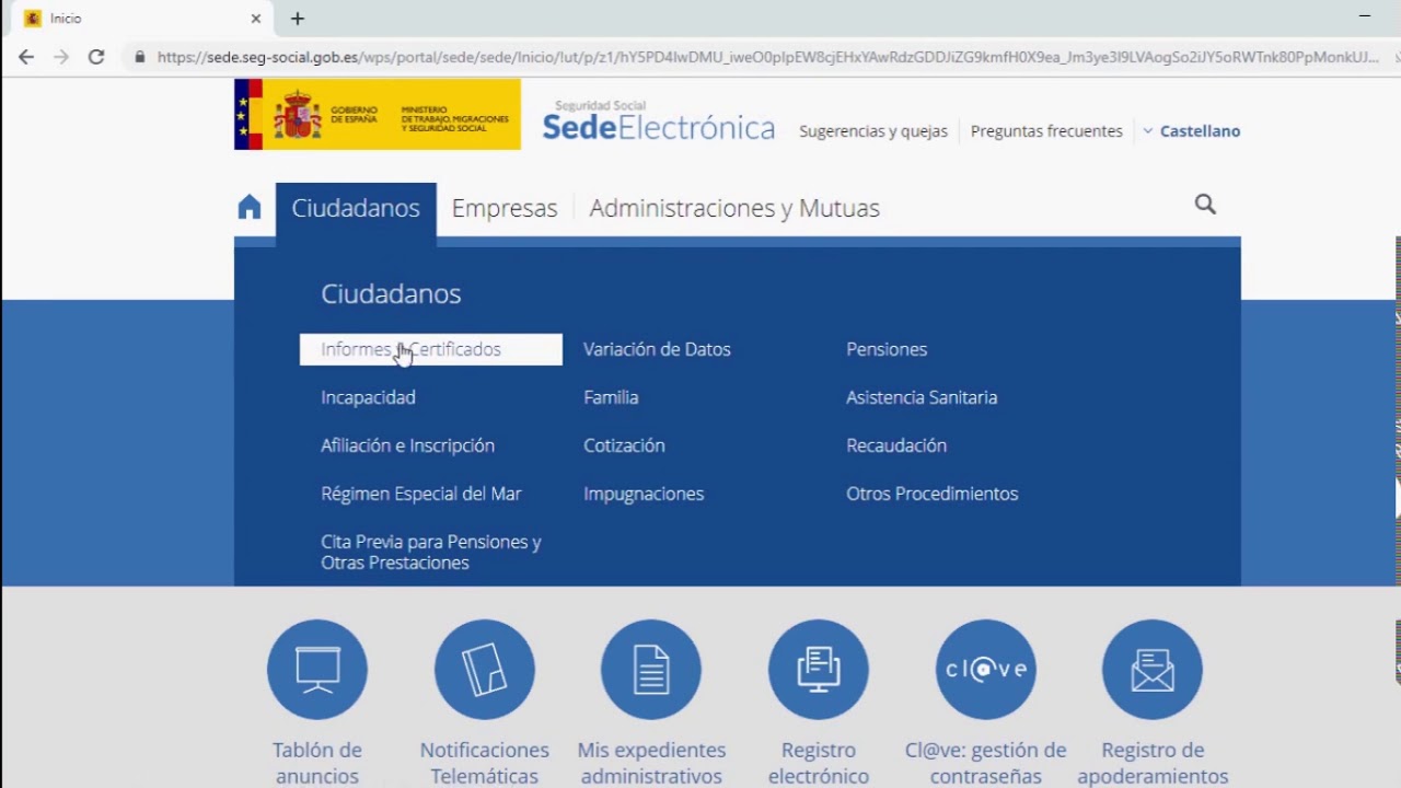 duplicado resolución sobre reconocimiento de alta régimen general