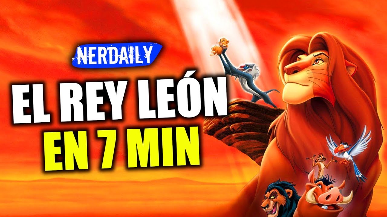 el rey león resumen para niños