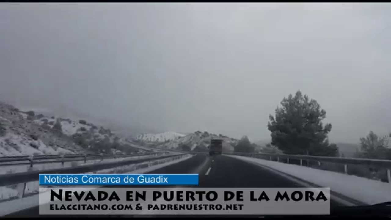 el tiempo en el puerto de la mora granada