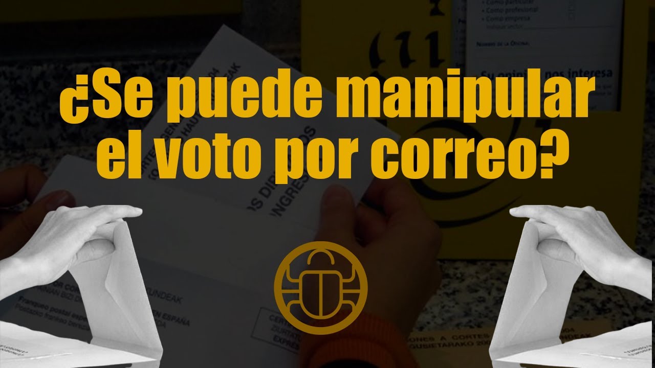 es seguro votar por correo en españa