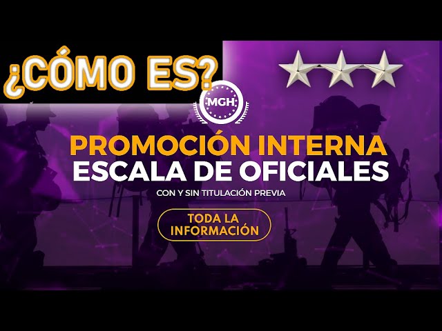 escala oficiales guardia civil promoción interna