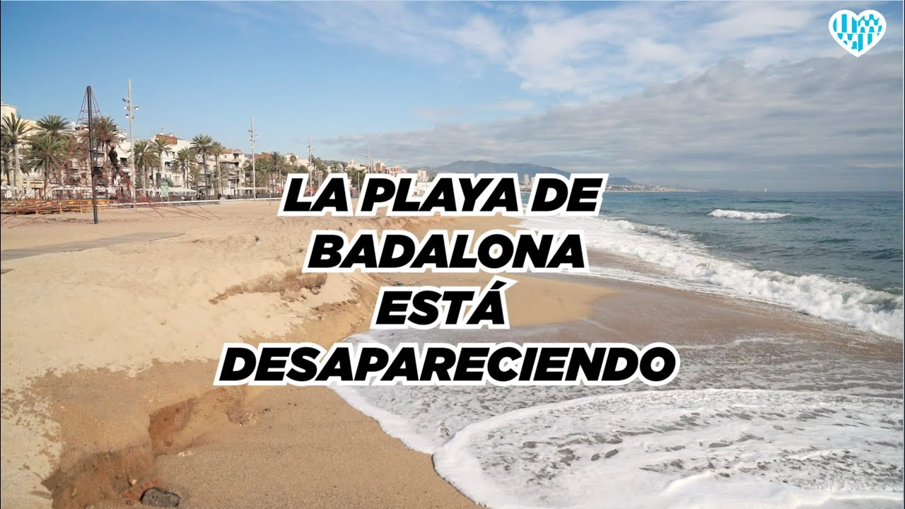 estado de las playas de badalona