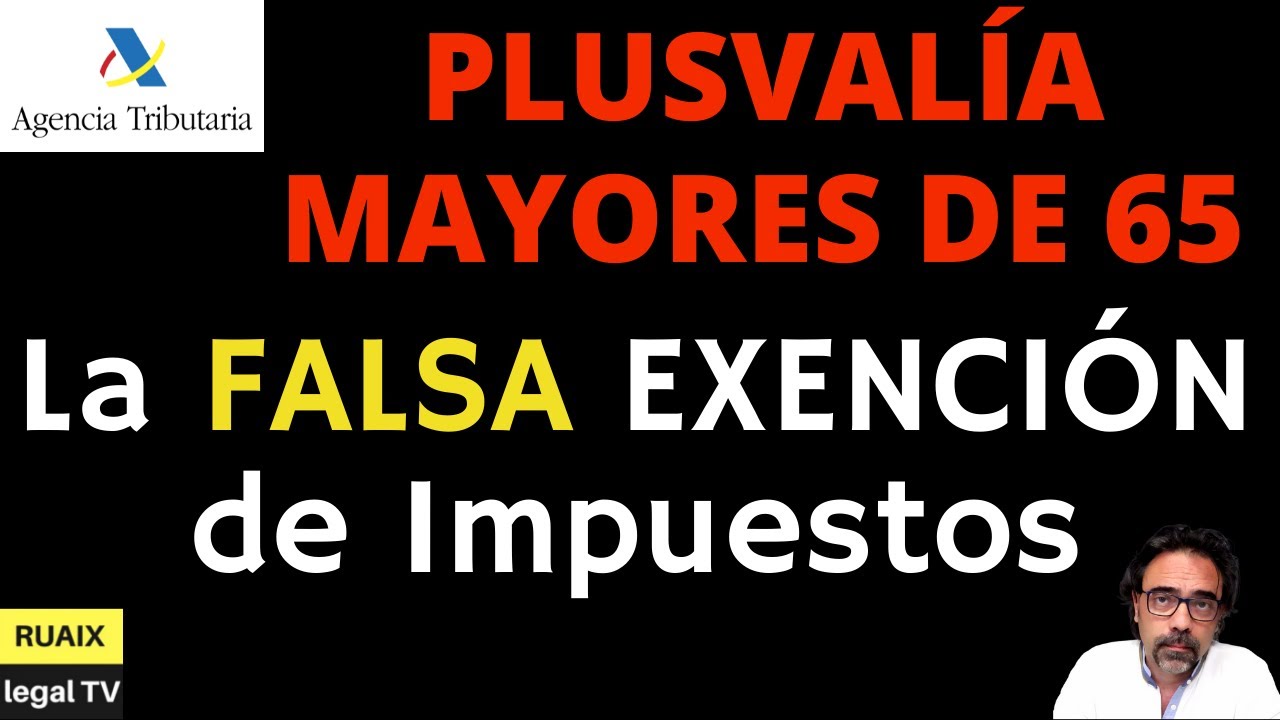 ganancia patrimonial exenta mayores 65 años
