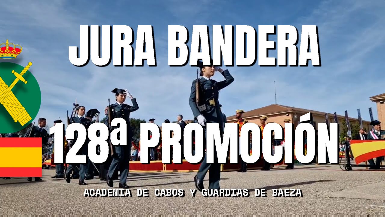 jura de bandera guardia civil baeza