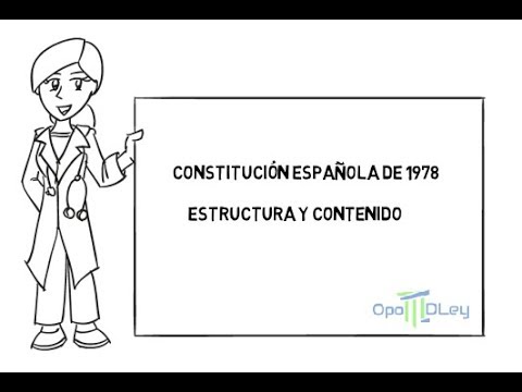 la constitucion española estructura y contenido